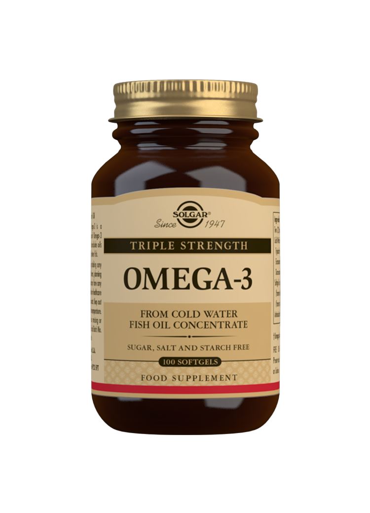 Solgar Triple Strength Omega-3 - 100 Softgels