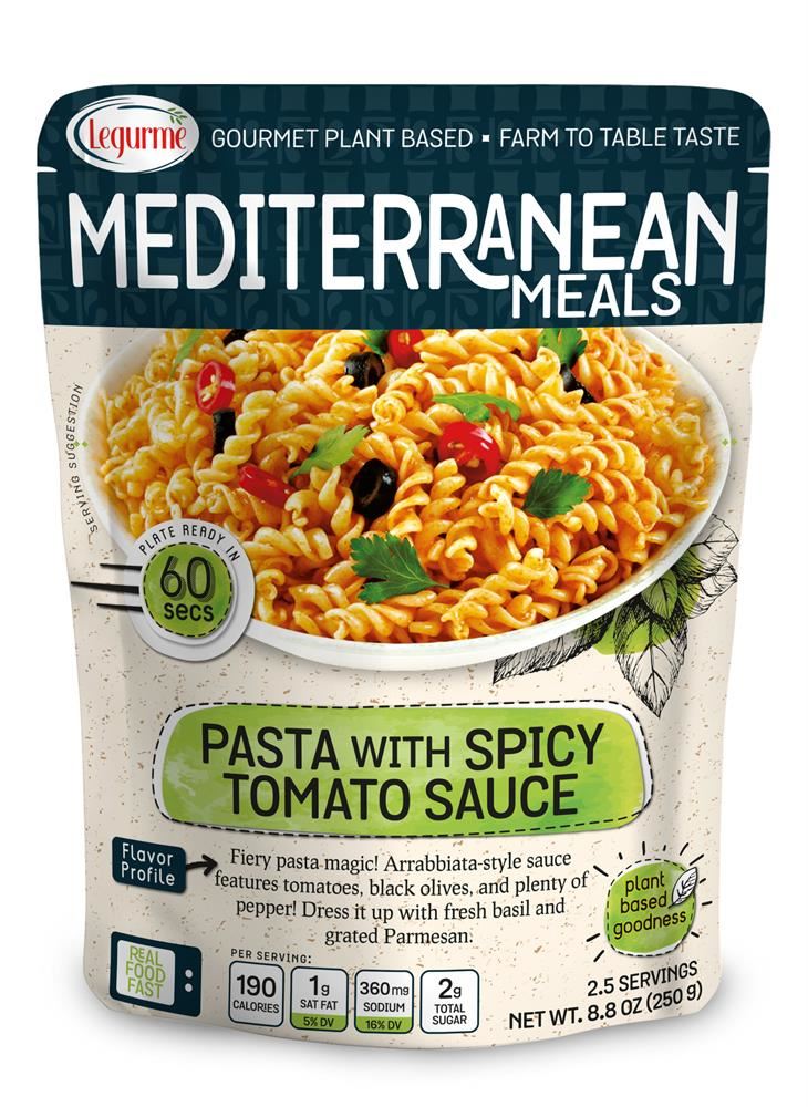 Legurme Pasta With Spicy Tomato Sauce 250g - 12 Pack