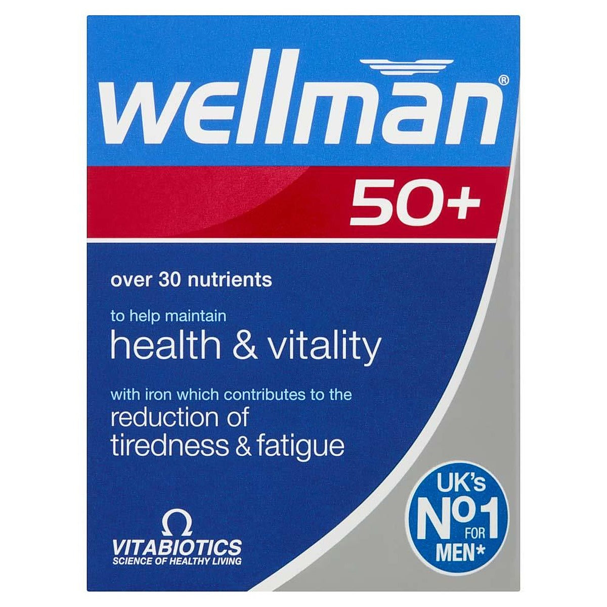 Vitabiotic Wellman 50+ 30 Tabs