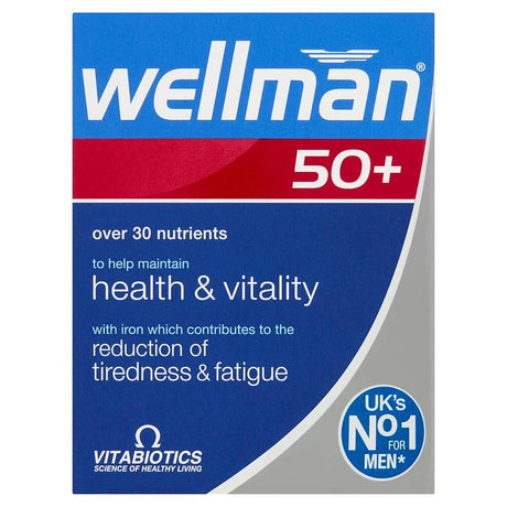 Vitabiotic Wellman 50+ 30 Tabs