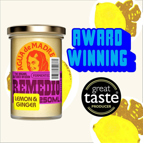 Agua De Madre Remedio - Ginger & Lemon Infusion 250g