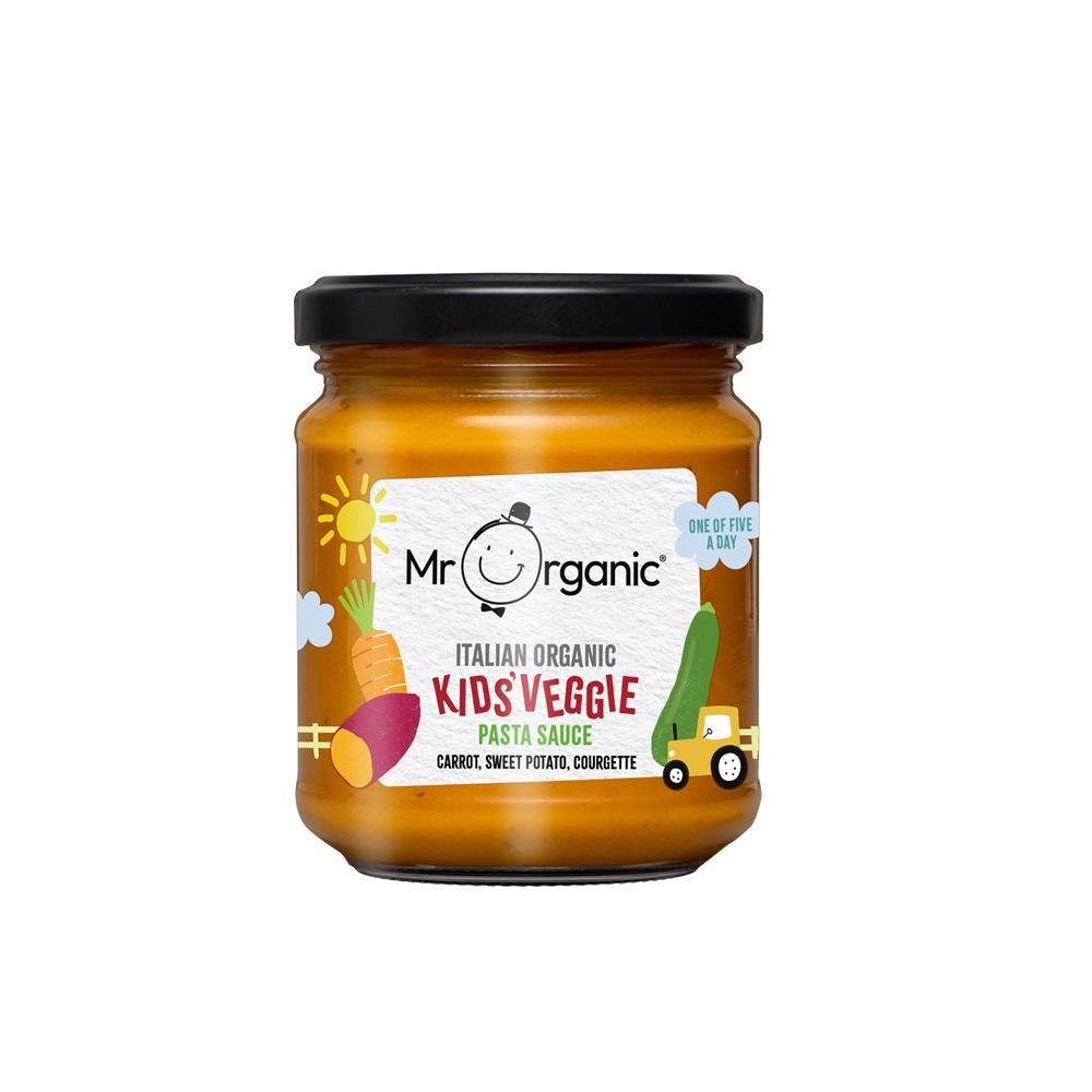 Mr Organic Kids Sauce - Carrot Sweet Potato Courgette 200g