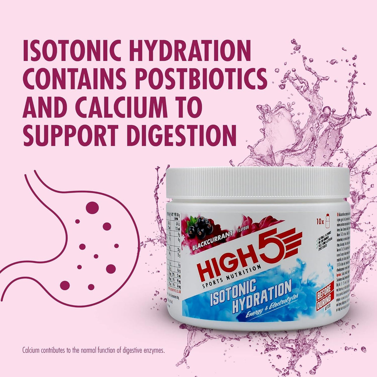 High 5 Isotonic Hydration 300g - Blackcurrant