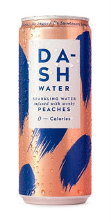 Dash Water Sparkling infused with Peach 330ml - 6 Pack