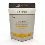 Balanced Folic Acid 60 Veggie Caps - Refill Pouch