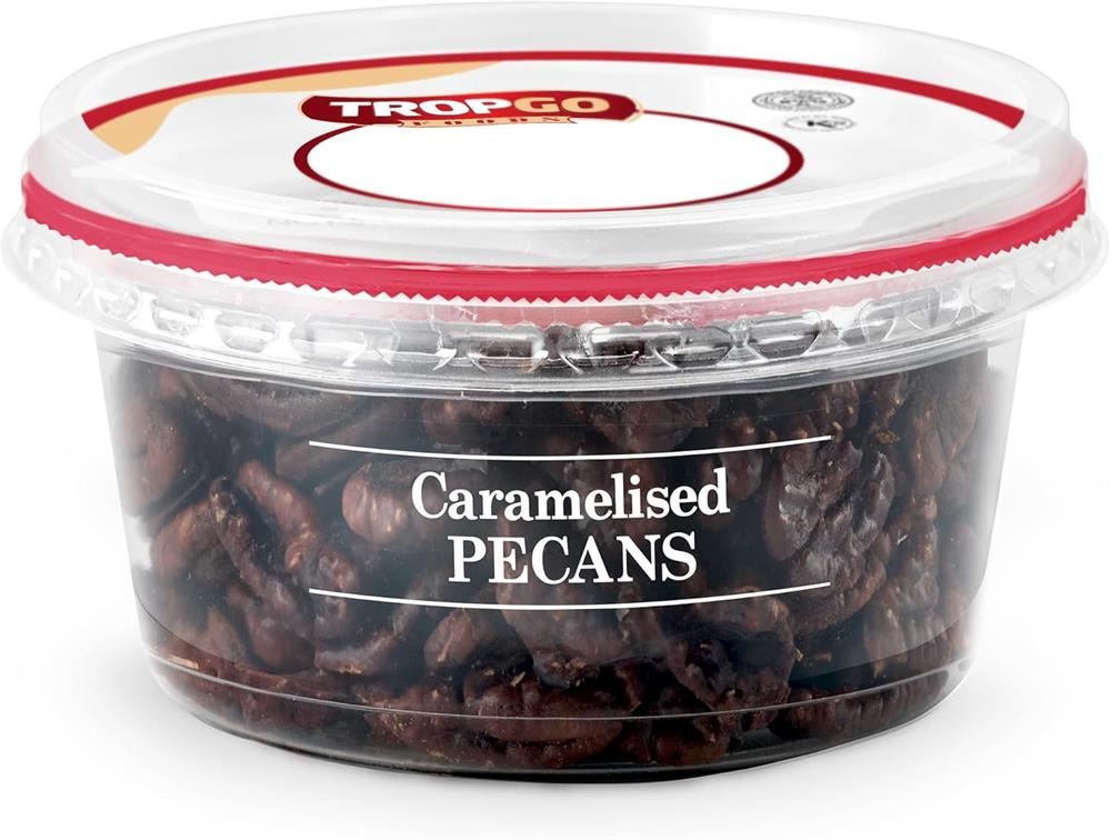 Tropgo Foods Tropgo Caramelised Pecans 160g