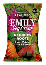 Emily Rainbow Roots Veg Crisps 100g - 8 Pack