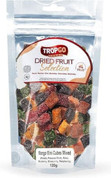 Tropgo Foods Tropgo Mango Dried Fruit Mix Mini Cubes 120g