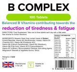 Lindens Vitamin B Complex - 100 Tablets - image 2