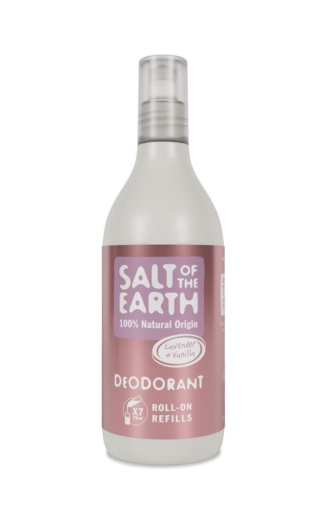 Salt Of the Earth Lavender & Vanilla Roll-On Refill Deodorant 525ml
