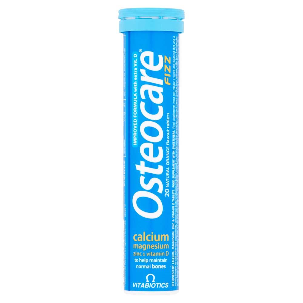 Vitabiotics Osteocare Fizz - 20 Natural Orange Flavour Tablets