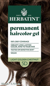 Herbatint Light Golden Chestnut Ammonia Free hair Colour 5D 150ml