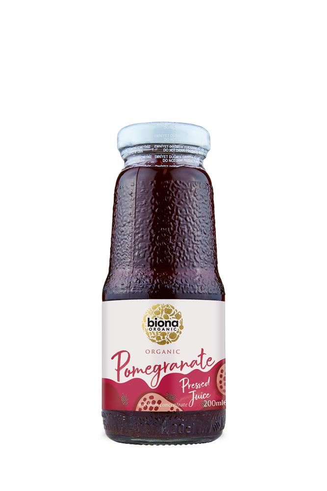 Biona Org Pomegranate Juice Pure 200ml