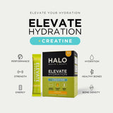 Halo ELEVATE ELECTROLYTES +CREATINE Lemon & Lime 30 Sachets