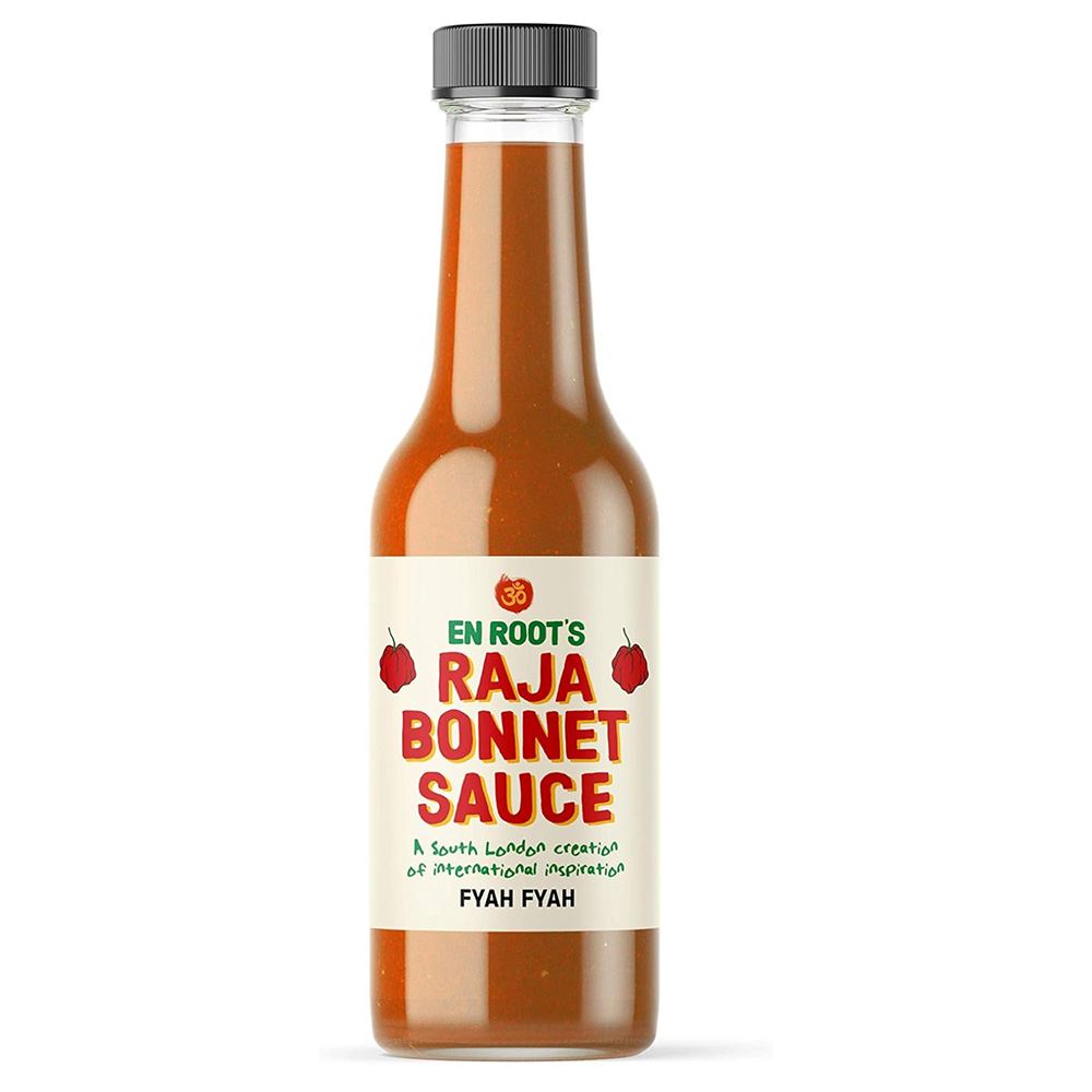 Raja Bonnet Fyah Fyah Sauce - Fresh Scotch Bonnet Kesar Mango 250ml