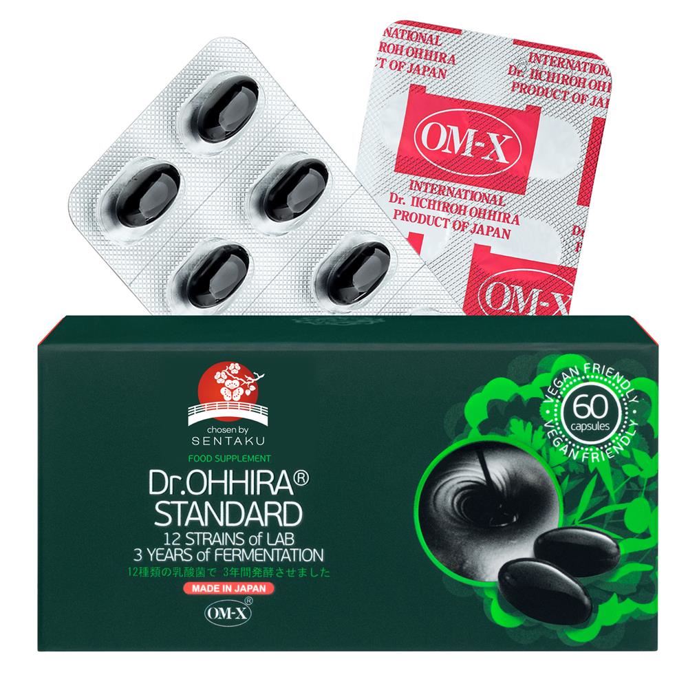 Dr Ohhira STANDARD 12 Strains of Lab 3 Years of Fermentation 60 Caps