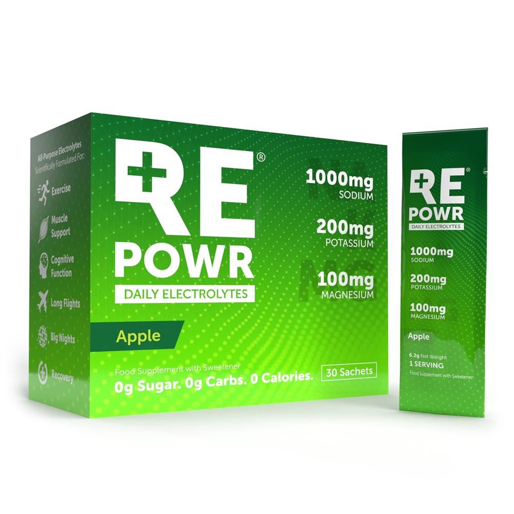 REPOWR Daily Electrolytes REPOWR Apple 30 Sachets