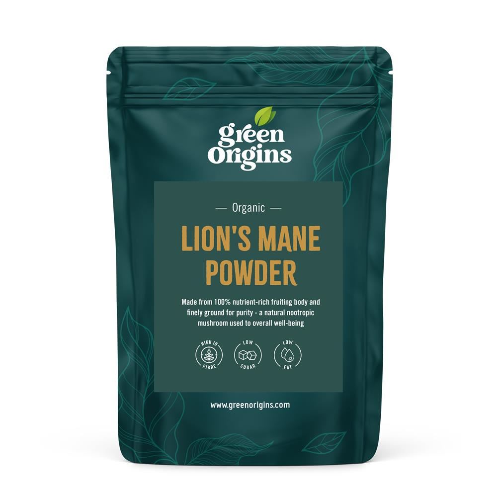 Green Origins Organic Lions Mane Powder 100g