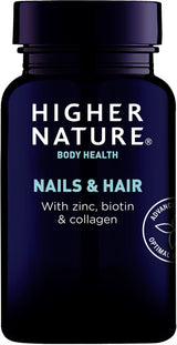 Higher Nature Nails & Hair Formula 120 Capsules