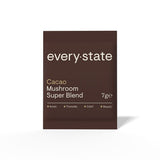 everystate Cacao + Mushroom Super Blend Sachet 7g - 20 Pack