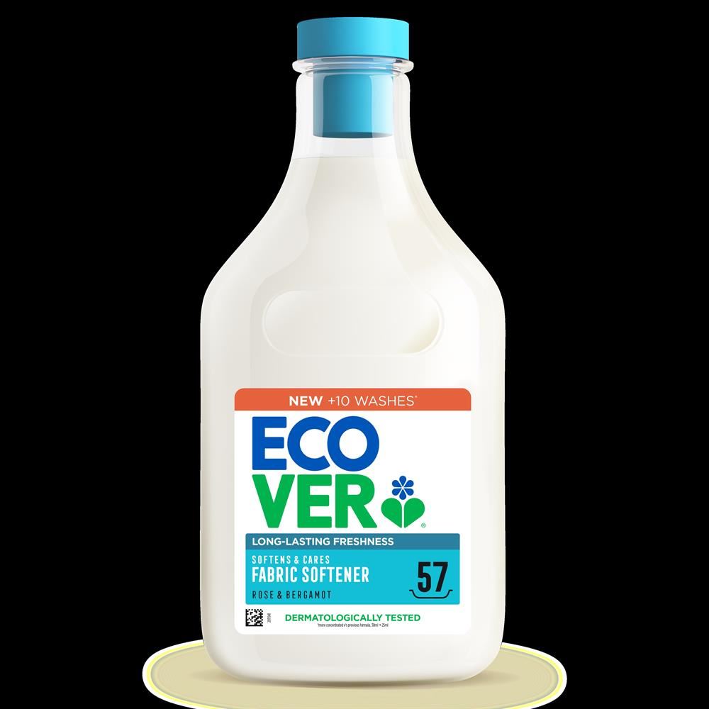 Ecover Fresh Rose & Bergamot Fabric Softener 1.43L