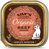 Lilys Kitchen Lily's Kitchen Organic Beef Dinner for Cats 85g - 19 Pack