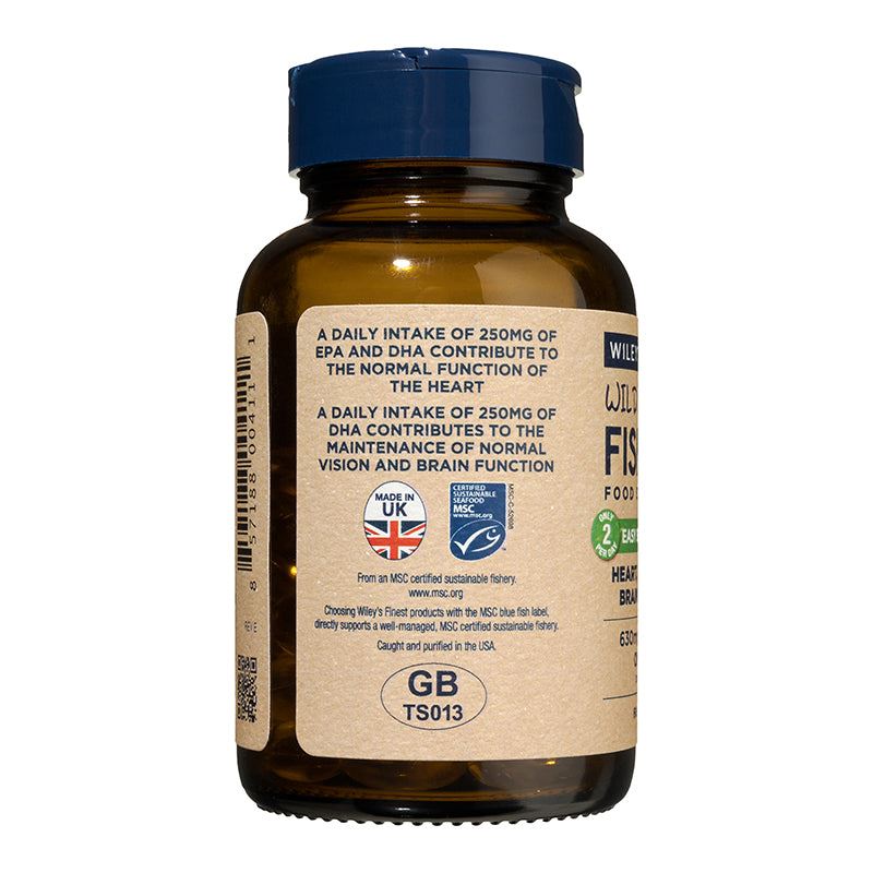 Wiley's Finest Easy Swallow Minis 60 Softgels