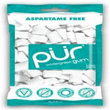 Pur Gum ASPARTAME FREE - PUR Gum Wintergreen Bag 77g 55 pieces