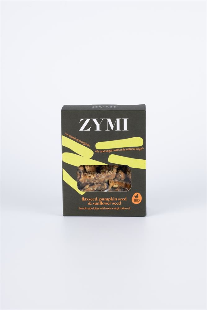 ZYMI Organic Bites Pumpkin Seed Sunflower Seed & Flaxseed 130g