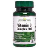 Natures Aid Mega Potency Vit B Complex 100mg Time Release 30 Tablets
