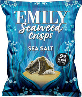Emily Seaweed Crisps Lightly Salted 18g - 6 Pack