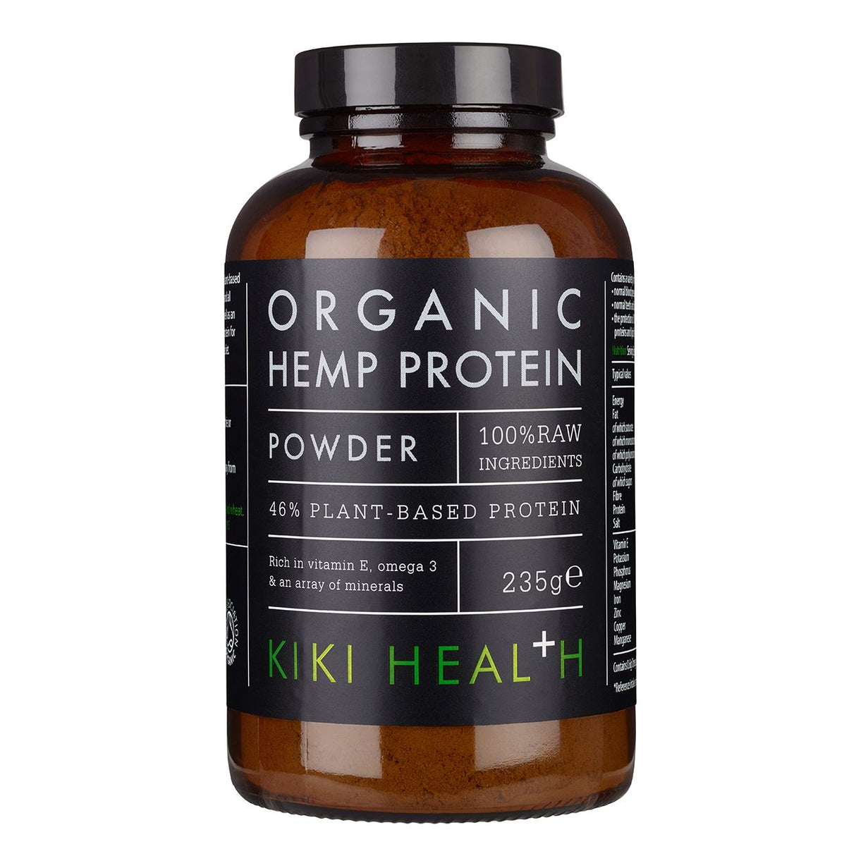 Kiki Health Organic Hemp Protein Powder  - 235g
