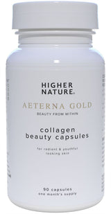 Higher Nature Aeterna Gold Collagen Beauty90 Capsules