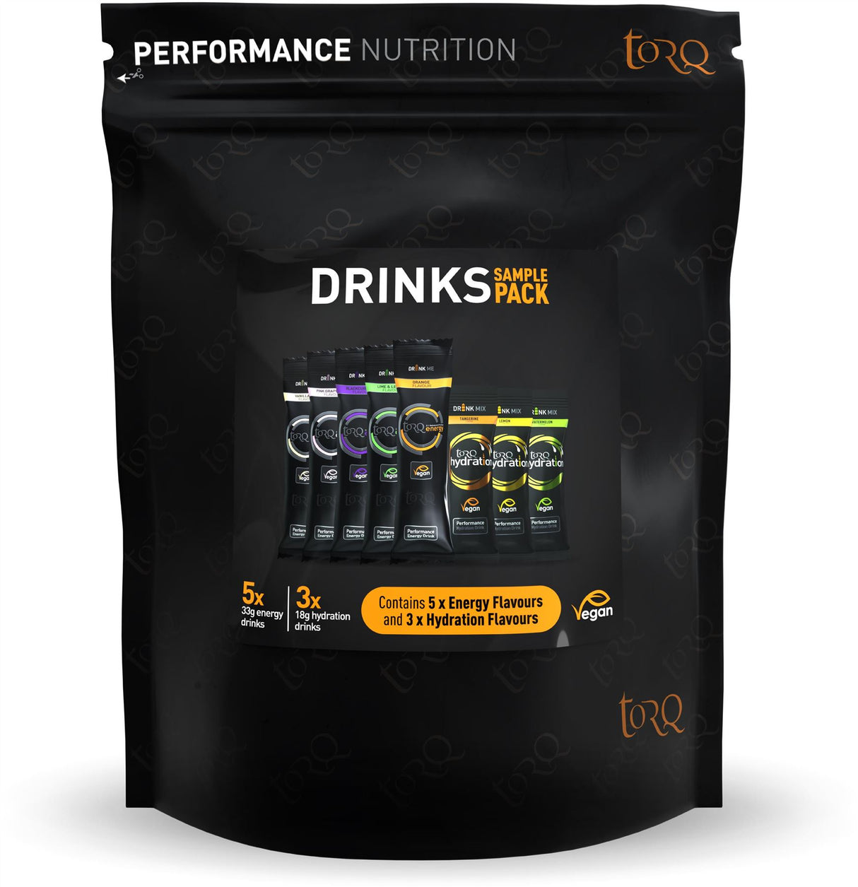 Torq Energy & Hydration Drink Sample Pack of 10