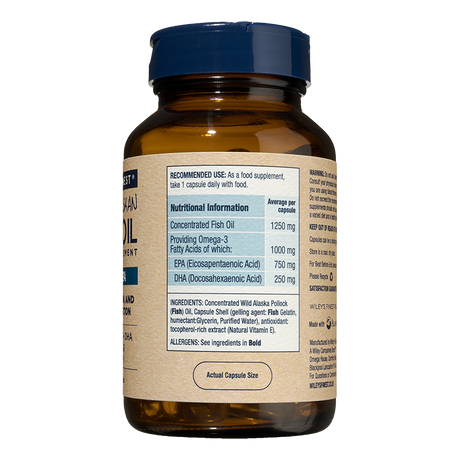 Wiley's Finest UK Peak EPA 60 Capsules