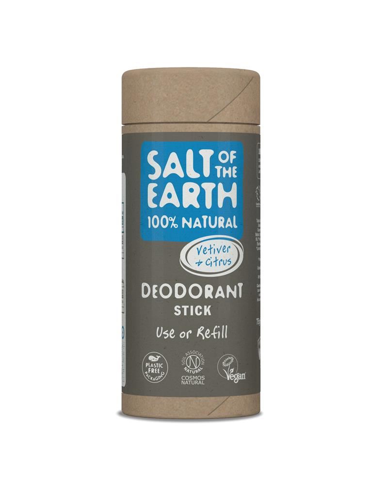 Salt Of the Earth Vetiver & Citrus Refill Deodorant Stick 75g