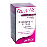 HealthAid Cranprobio (Cranberry Probiotic 5 Billion) 30 Vegicaps
