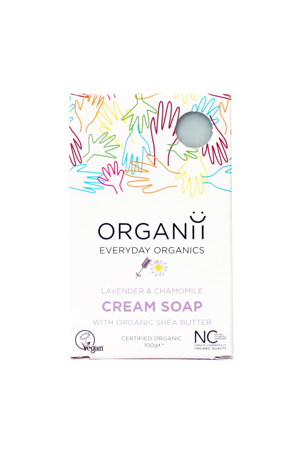 Organii Lavender & Chamomile Cream Soap 100g