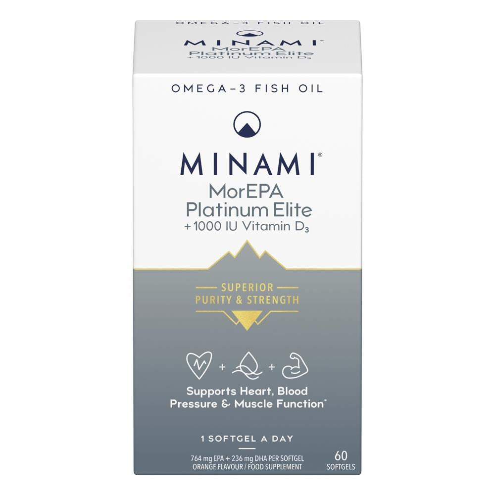 Minami Nutrition MorEPA Platinum 60 Capsules