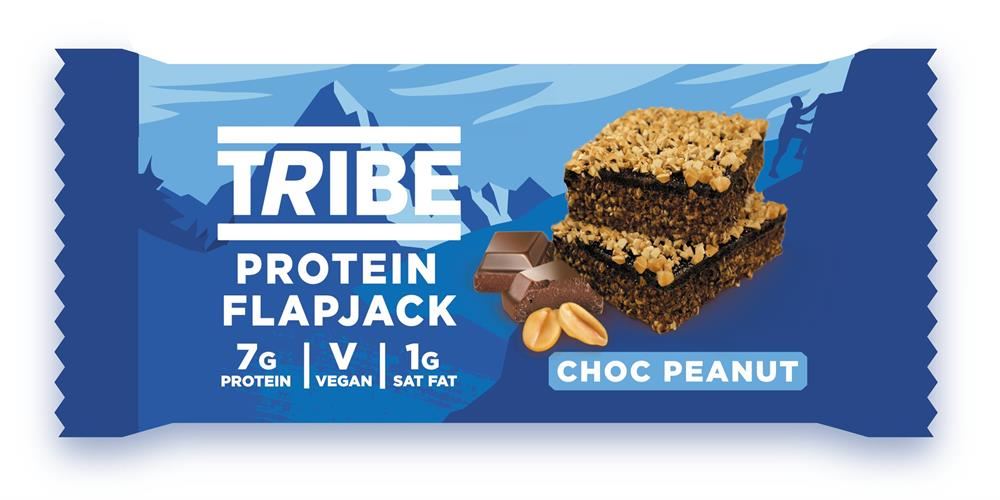 Tribe Gluten Free Protein Flapjack in Choc Peanut Flavour 50g