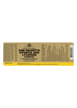 Solgar Saw Palmetto Opuntia and Lycopene Complex - 50 Vegicaps
