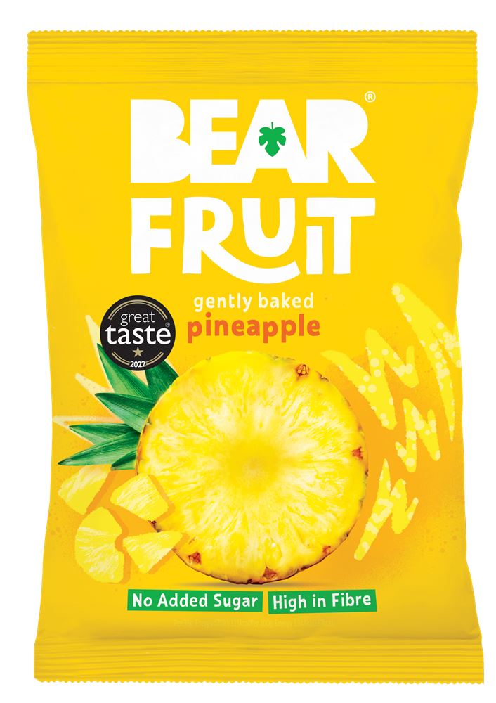 BEAR Fruit Gently Baked Pineapple 35g