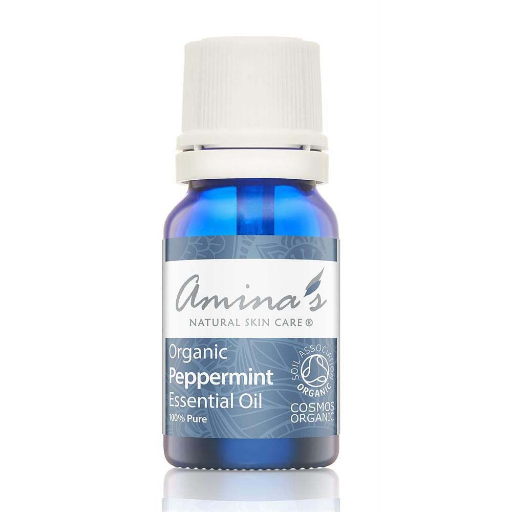 Amina's Natural Skincare Pure Organic Peppermint Essential Oil 10ml