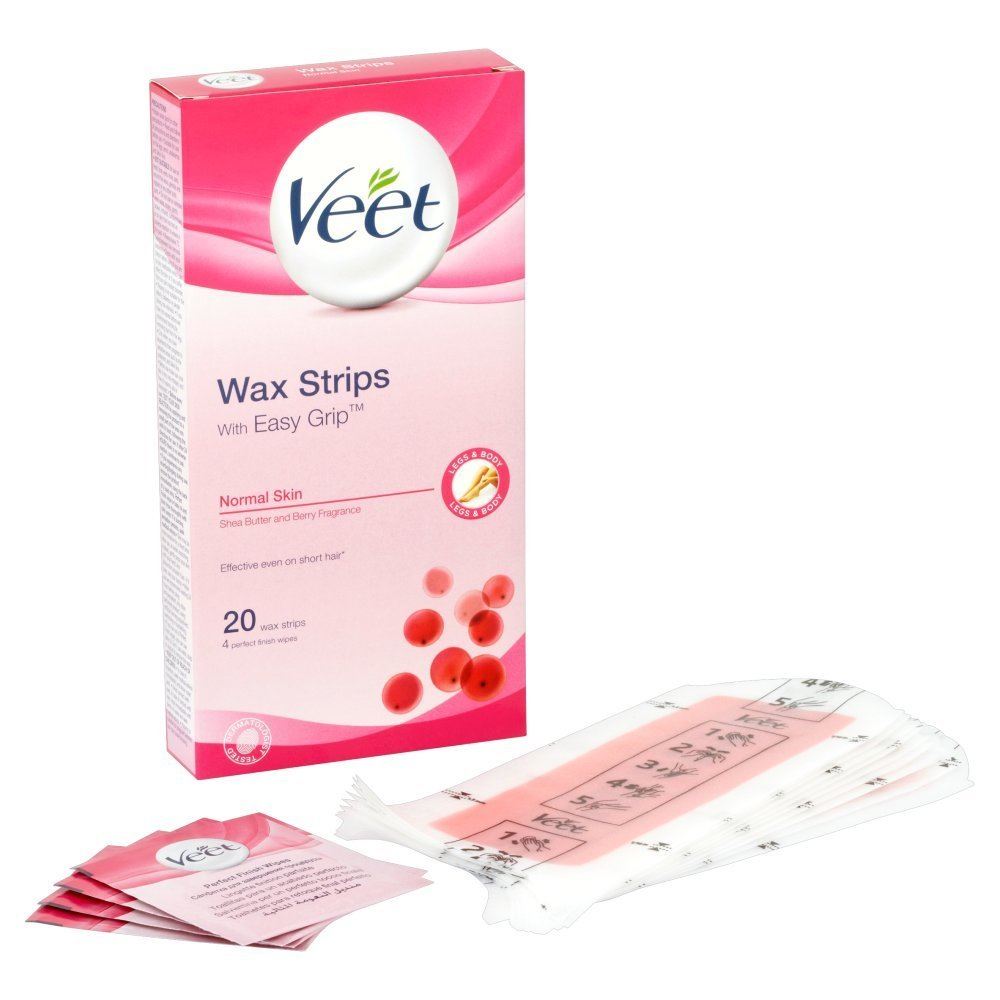 Veet Wax Strips for Normal Skin - Pack of 20