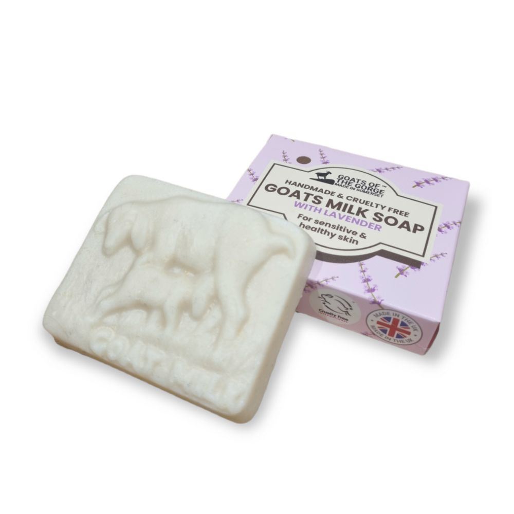 Goats of the Gorge Goats milk soap bar- 90g Lavender