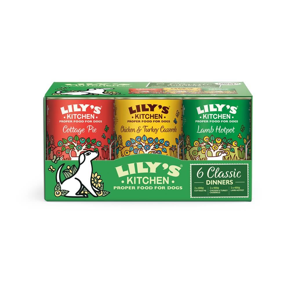 Lilys Kitchen Dog Classics Multipack 6x 400g