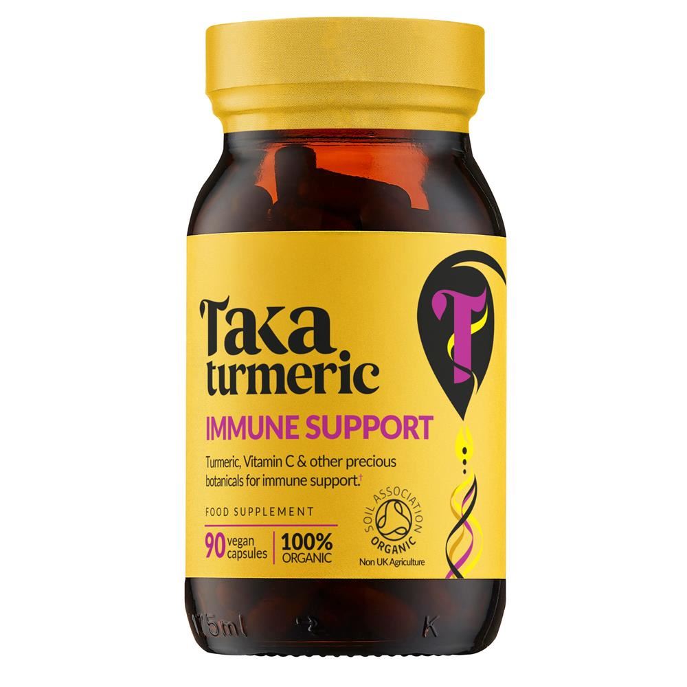 Taka Turmeric Organic Immune Support 90 Veg Capsules