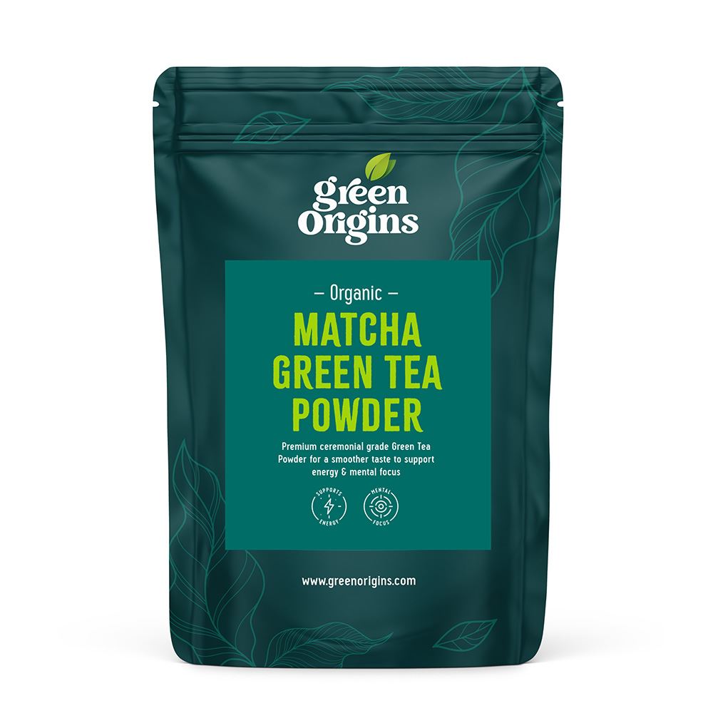 Green Origins Organic Vegan Matcha Green Tea Powder 30g