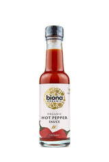 Biona Organic Hot Pepper Sauce 140ml