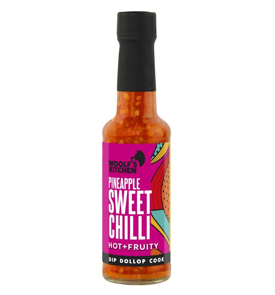 The Woolfs Kitchen Woolf's Kitchen Pineapple Sweet Chilli 150ml - 2 Pack